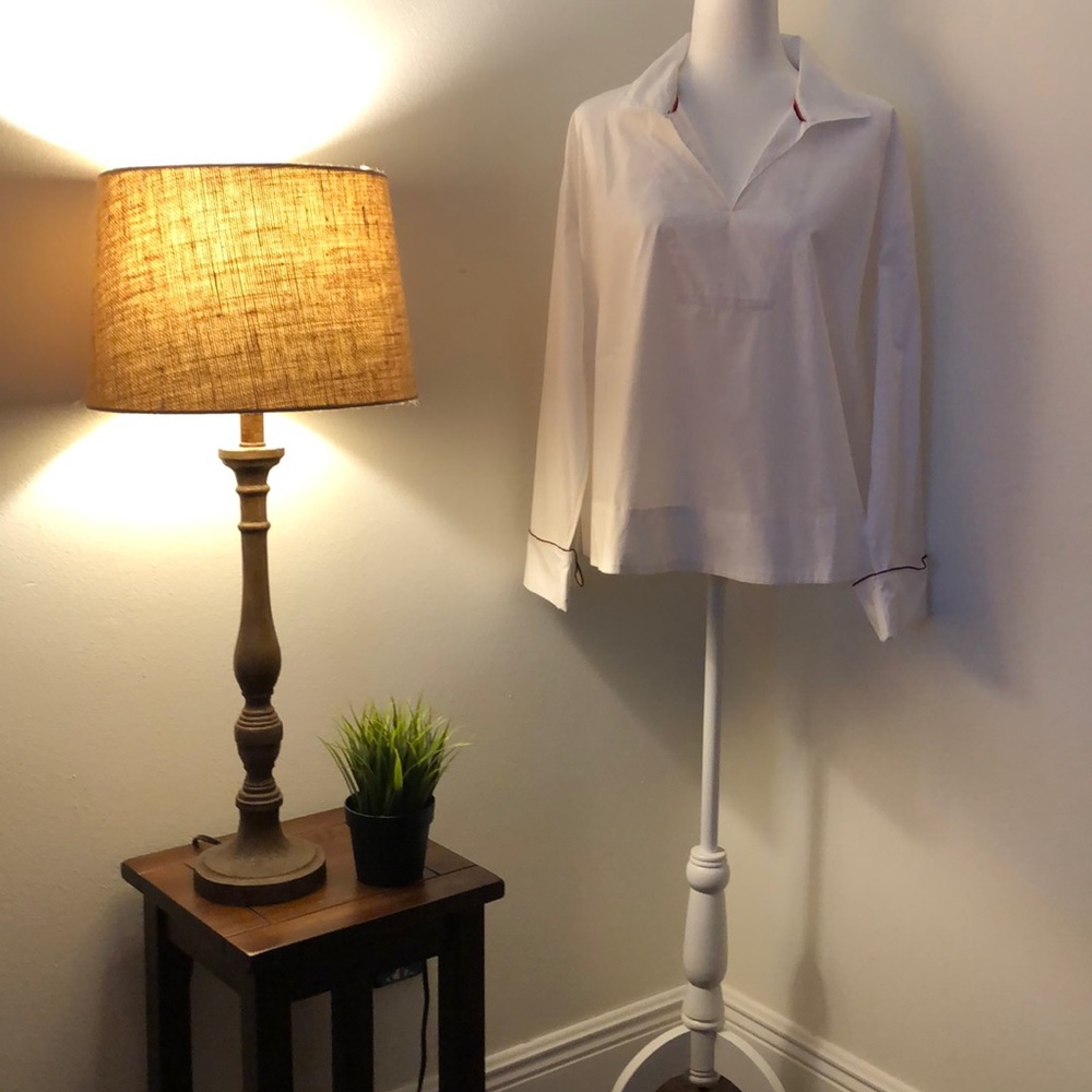 NWT Tommy Hilfiger Long Sleeve White Shirt